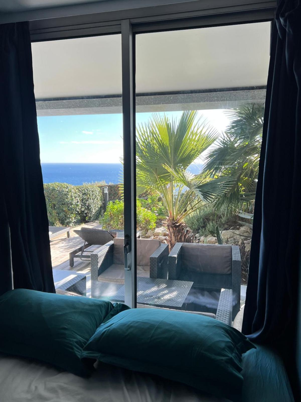 Luxueux Appartement - Vue Mer - Piscine - Free Parking - Monaco Cap-d'Ail Exterior foto